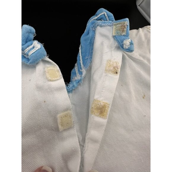 Vtg 1983 Cabbage Patch Kids Coleco Boys White Light Blue Sailor Suit Romper Doll - Picture 14 of 16